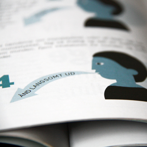 guidance Pharmacists Organization, graphic design by Marianne Larsen and Anton Vinther